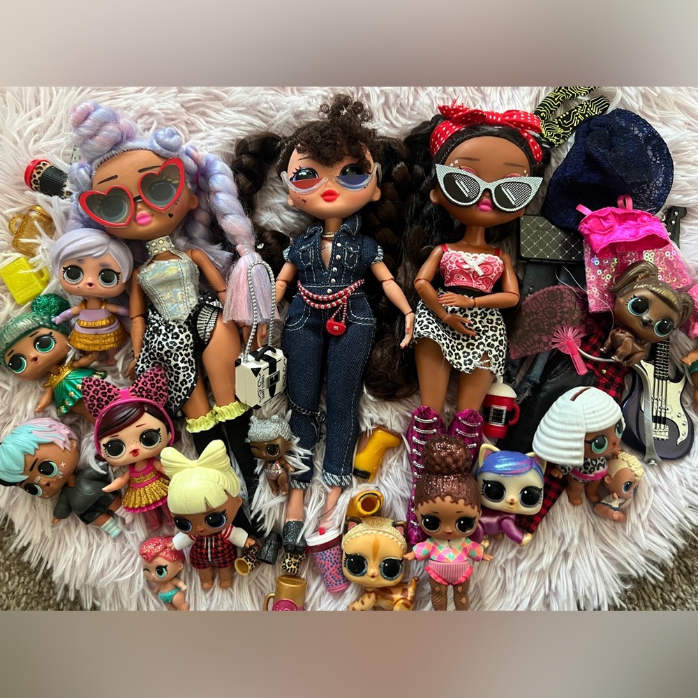 Pre-Loved OMG/LOL Doll Mixed Lot